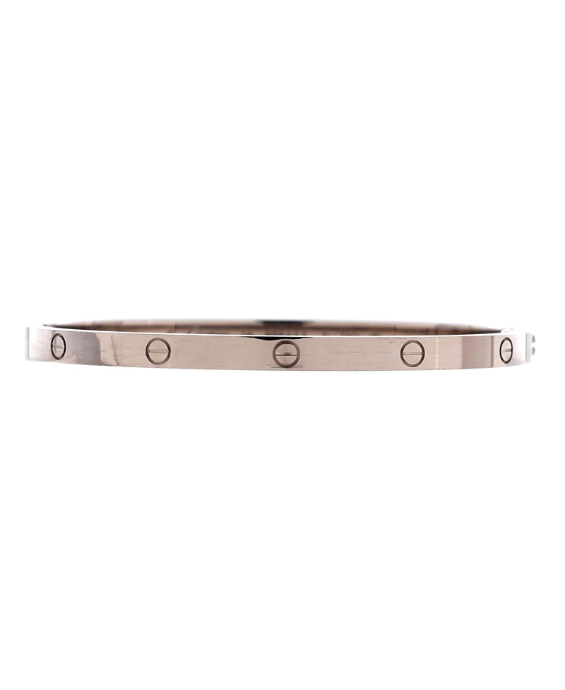 Pre-Owned Cartier Small Love Bracelet 18K White Gold