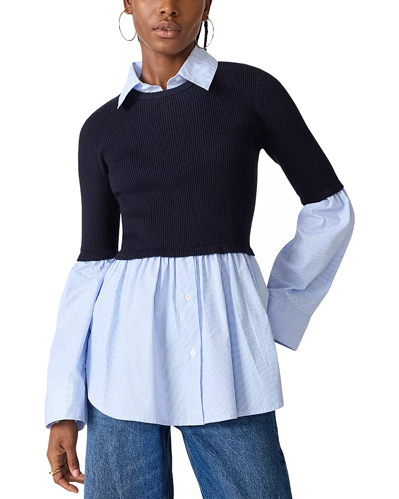Steve Madden Lenny Layered Look Top