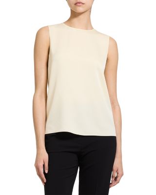 Silk Sleeveless Top
