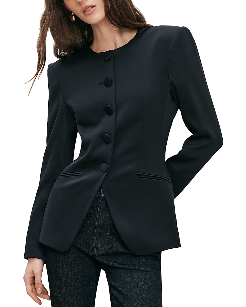 Veronica Beard Wryllen Collarless Jacket