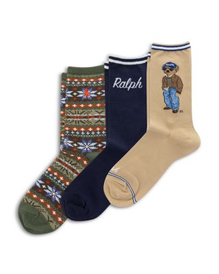 Mixed Signature Socks, Pack of 3
