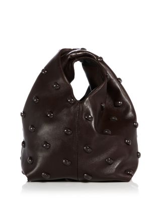 A. l.c. Simone Embellished Leather Bucket Bag