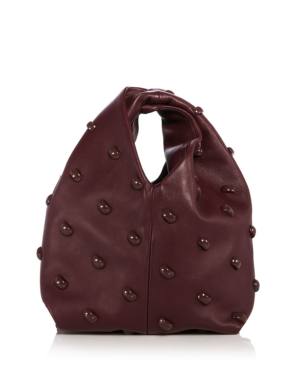 A. l.c. Simone Embellished Leather Bucket Bag