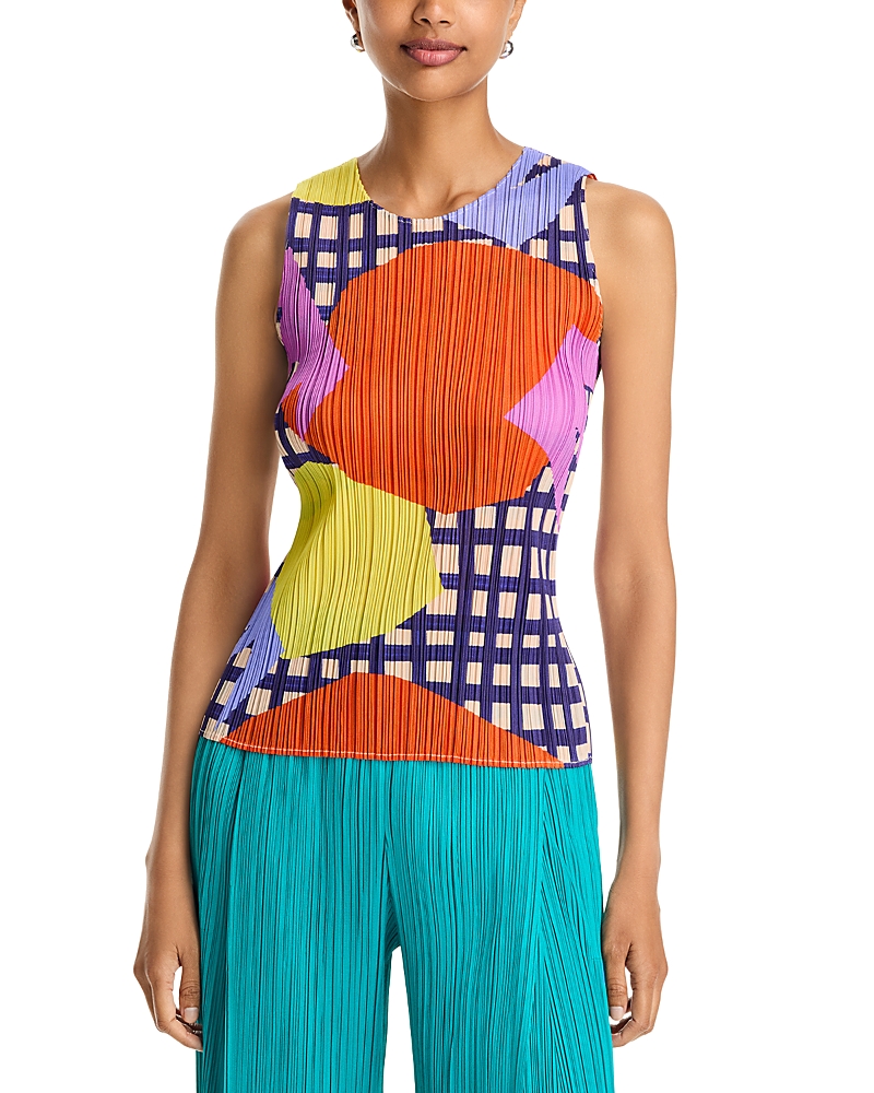 Pleats Please Issey Miyake Sleeveless Top