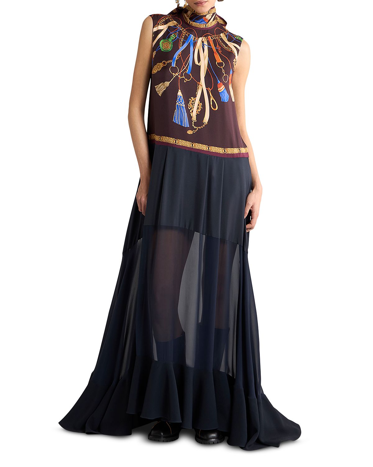Etro Long Sleeveless Dress