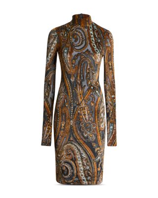 Mock Neck Dress