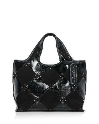 Mini Quilted Patchwork Market Tote Bag