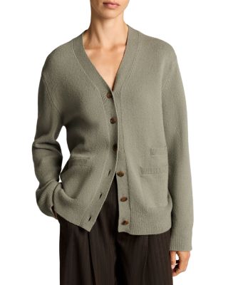 Relaxed V Neck Cardigan