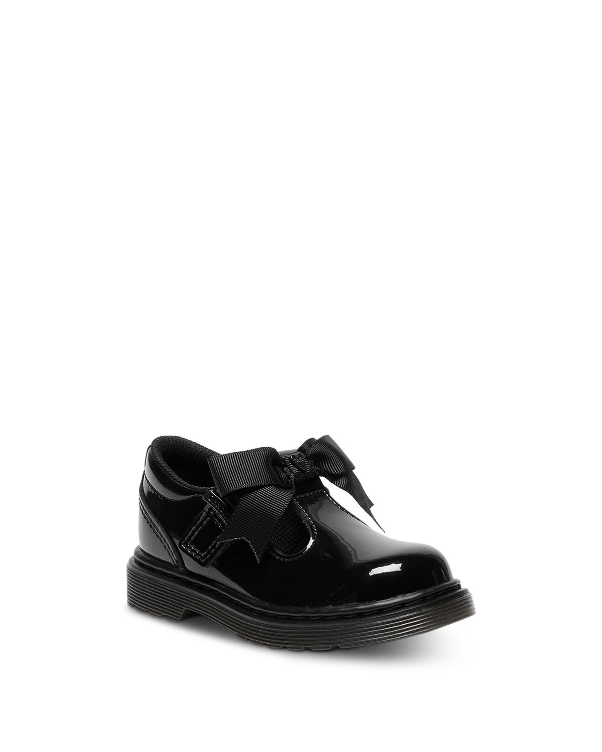 Dr. Martens Polley Ii Bow T T Bar Shoes - Toddler