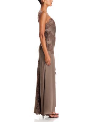 Reese Silk Cascade Gown - thumbnail 5