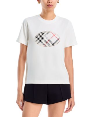 Check Knight Stamp Cotton Tee