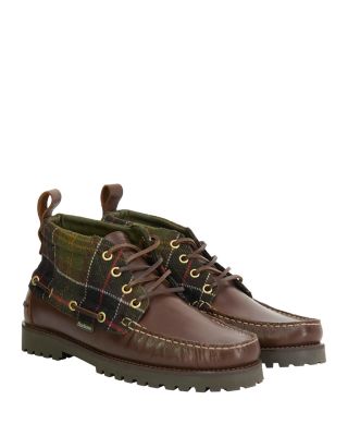 Men's Harle Tartan Mid Leather Chukka Boots