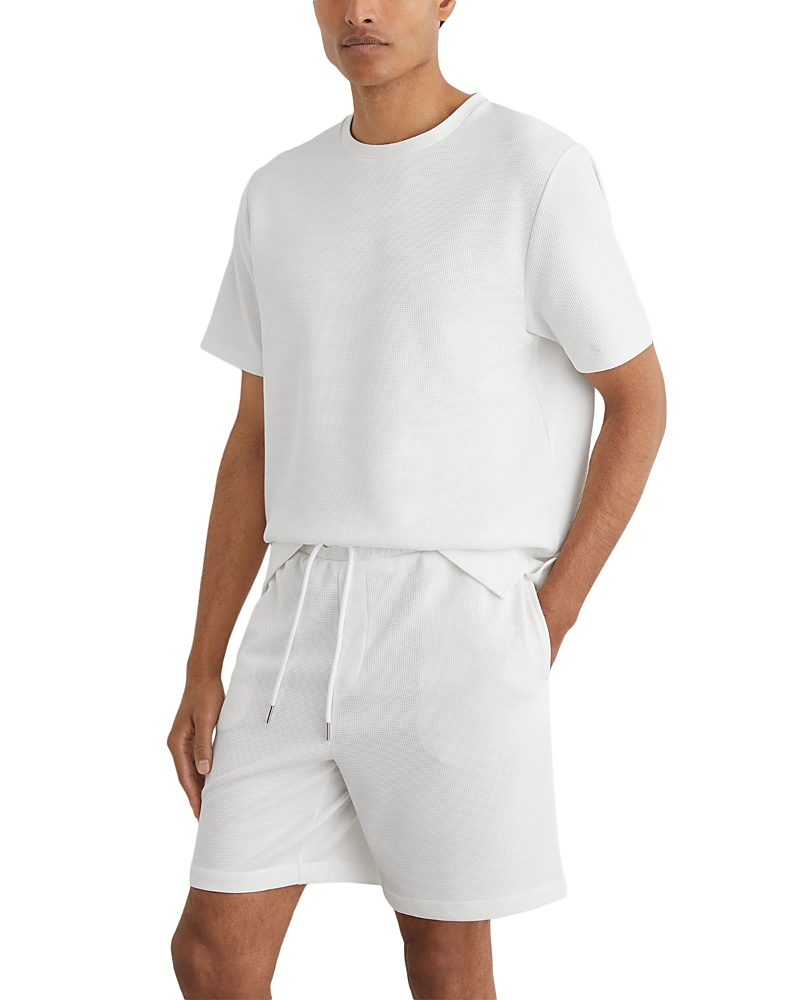 Reiss Cole Modern Fit Textured Crewneck Tee
