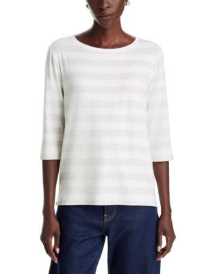 Majestic Filatures Soft Touch Stripe Tee