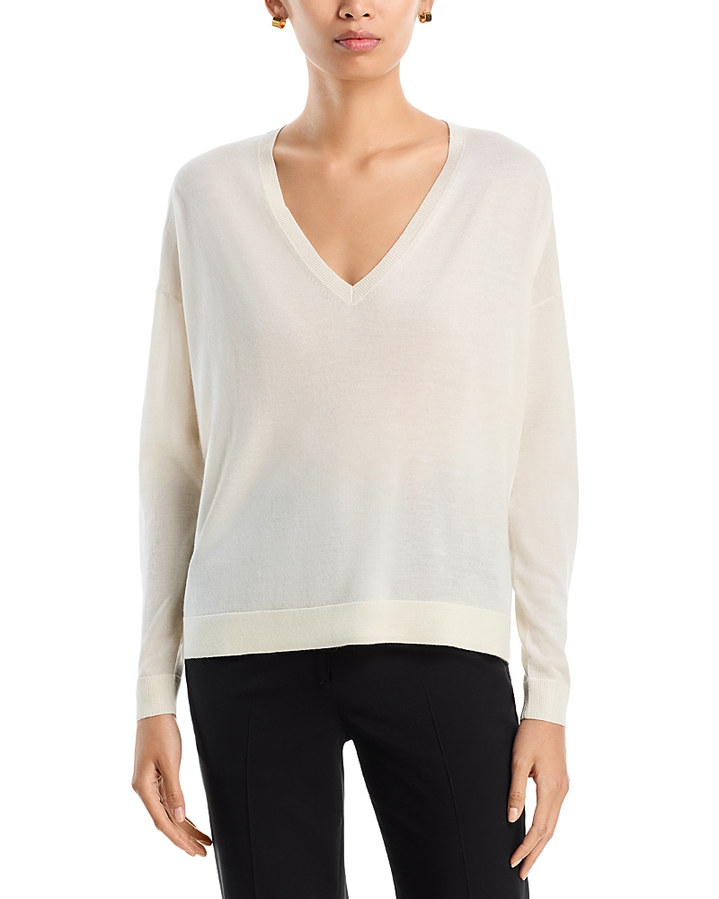 Co Cashmere V Neck Sweater