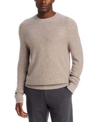 Jacquard Wool Cashmere Crewneck Sweater - Exclusive