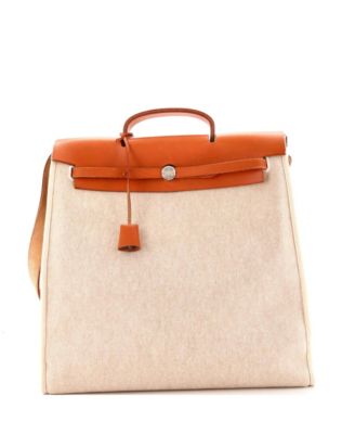 MM Herbag Toile and Leather
