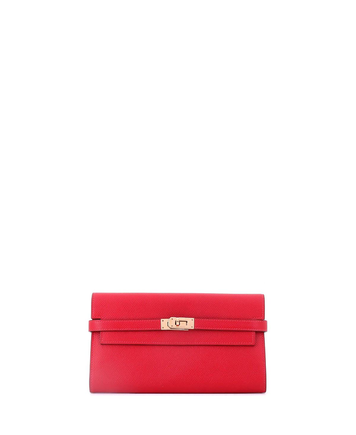 Pre-Owned HERMES Long Kelly Wallet Epsom
