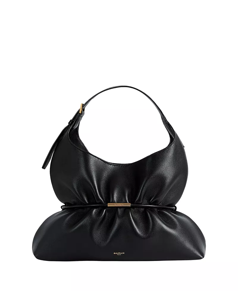 Balmain Sphynx Medium Bag in Smooth Leather
