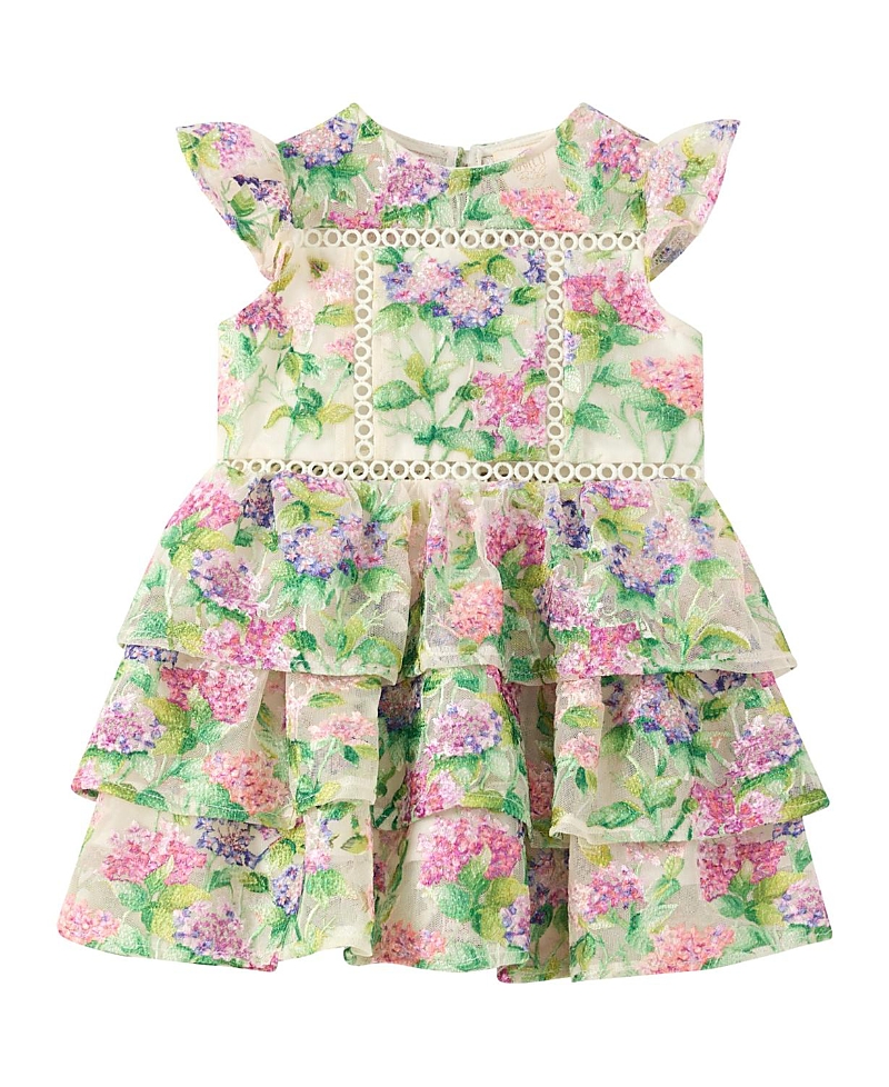 Marlo Kids Girls' Clementine Embroidered Mini Dress - Baby