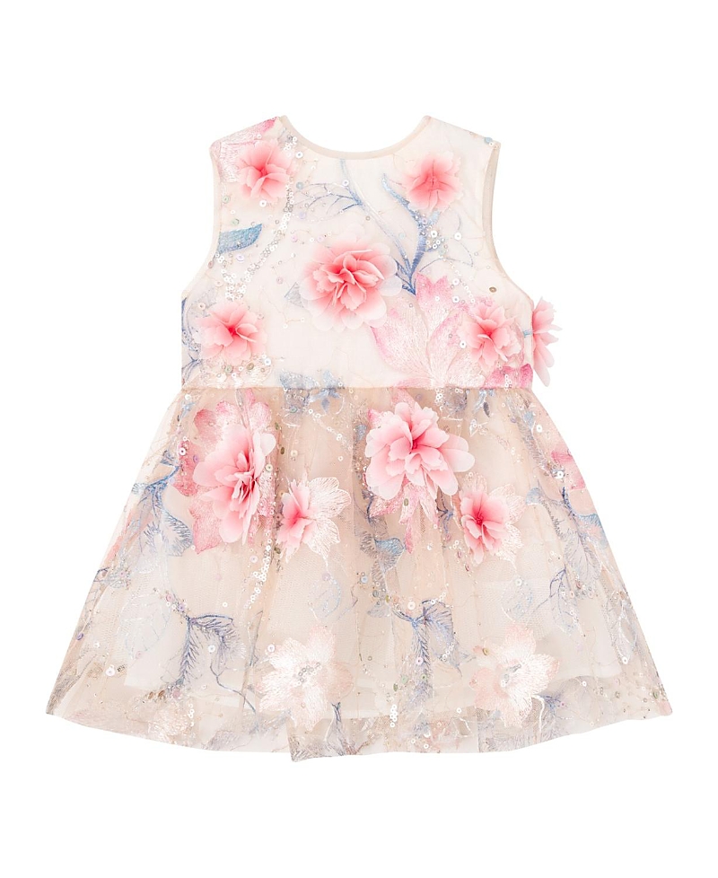 Marlo Kids Girls' Rosalia Embroidered Mini Dress - Baby