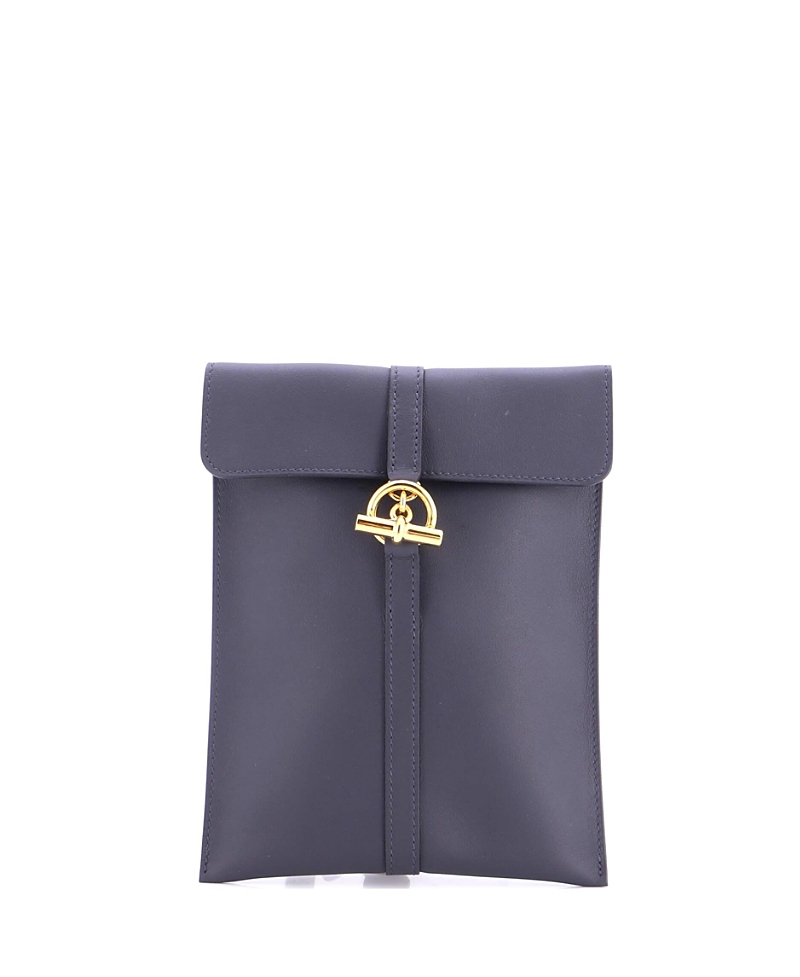 Pre-Owned HERMES Glenan To Go Pouch Swift