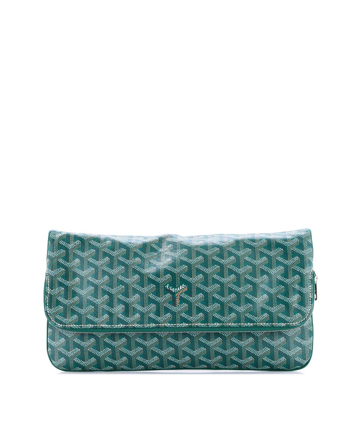 Pre-Owned Goyard Saint Marie Clutch Coated Canvas