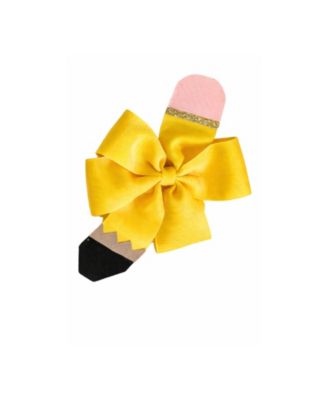  Girls' Back-to-School Pencil Hair Bow