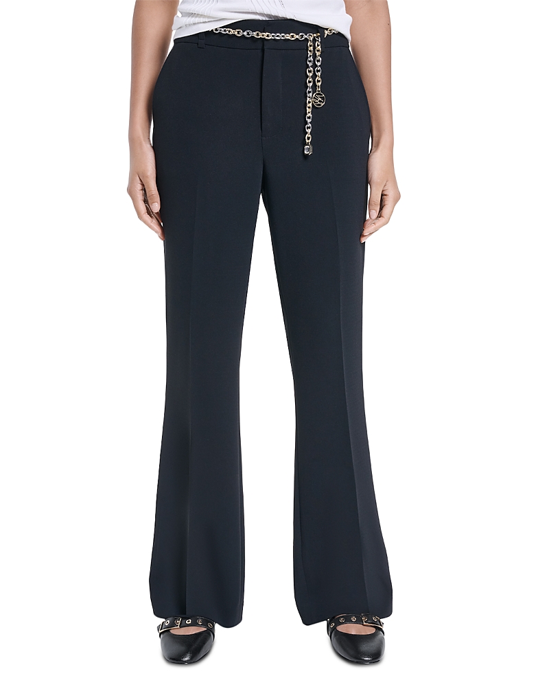 Karl Lagerfeld Paris Chain Belt Trousers