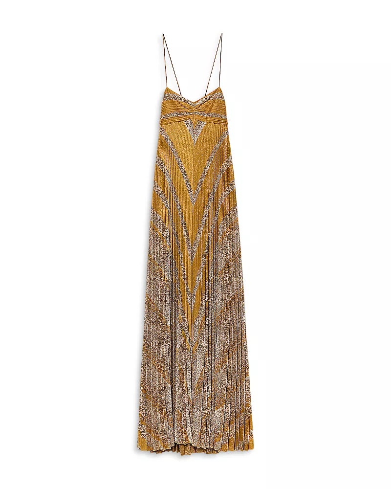 forte_forte Rising Sun Soleil Plisse Dress