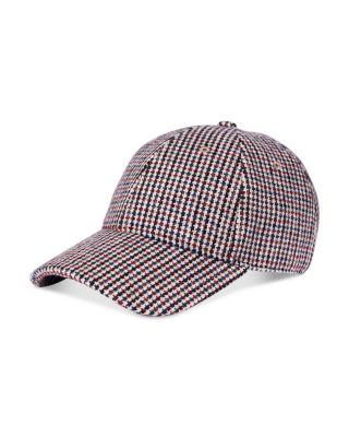 Harlow Houndstooth Baseball Cap