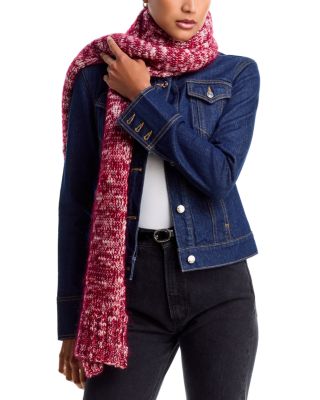 Marlee Wool & Mohair Blend Knit Scarf