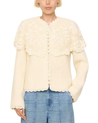 Wright Crochet Cape Jacket