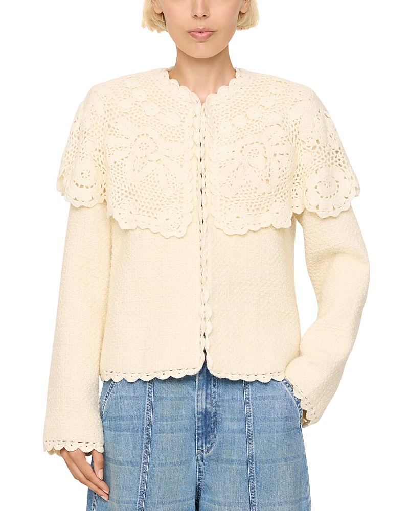 Sea Wright Crochet Cape Jacket