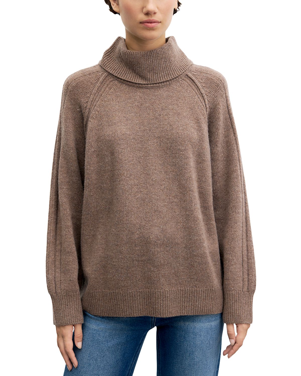 Gerard Darel Robi Wool Cashmere Turtleneck Sweater