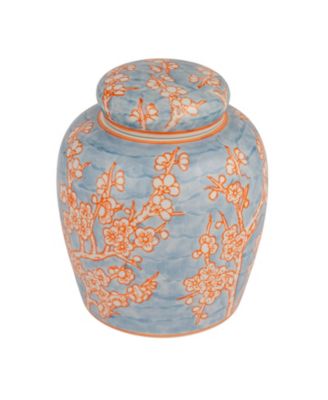  Decorative Small Ceramic Ginger Jar with Lid