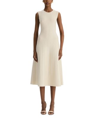 Sleeveless Ottoman Sparkle Knit Dress