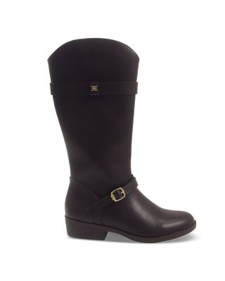Girls' Equestrian Poppy Knee High Buckle Boots – Toddler, Little Kid, Big Kid