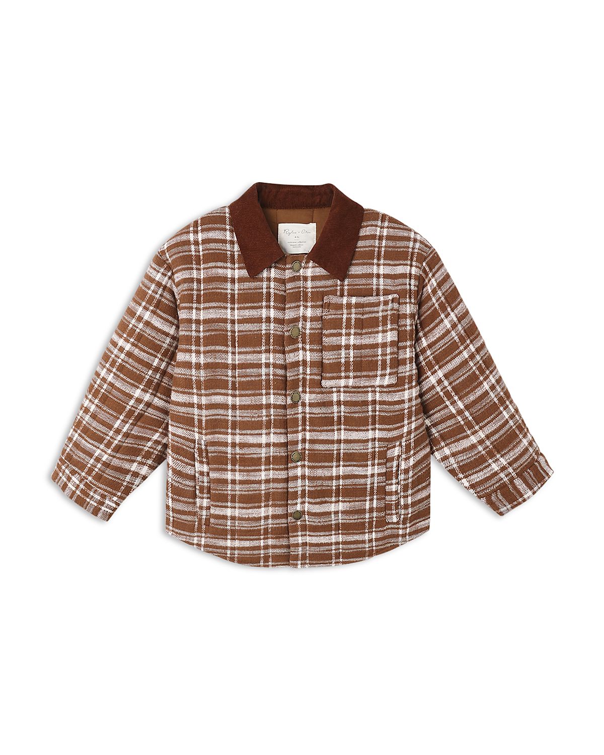 Rylee + Cru Unisex Nashville Quilted Plaid Jacket - Baby