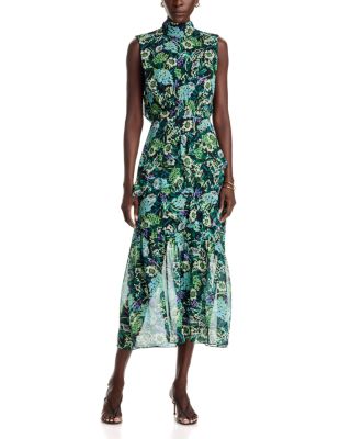 Fleur Ruffle Midi Dress