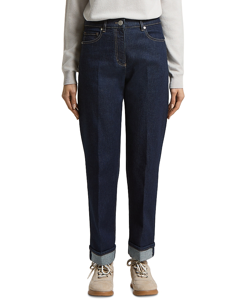 Peserico Stretch Cotton Denim Twill Pants