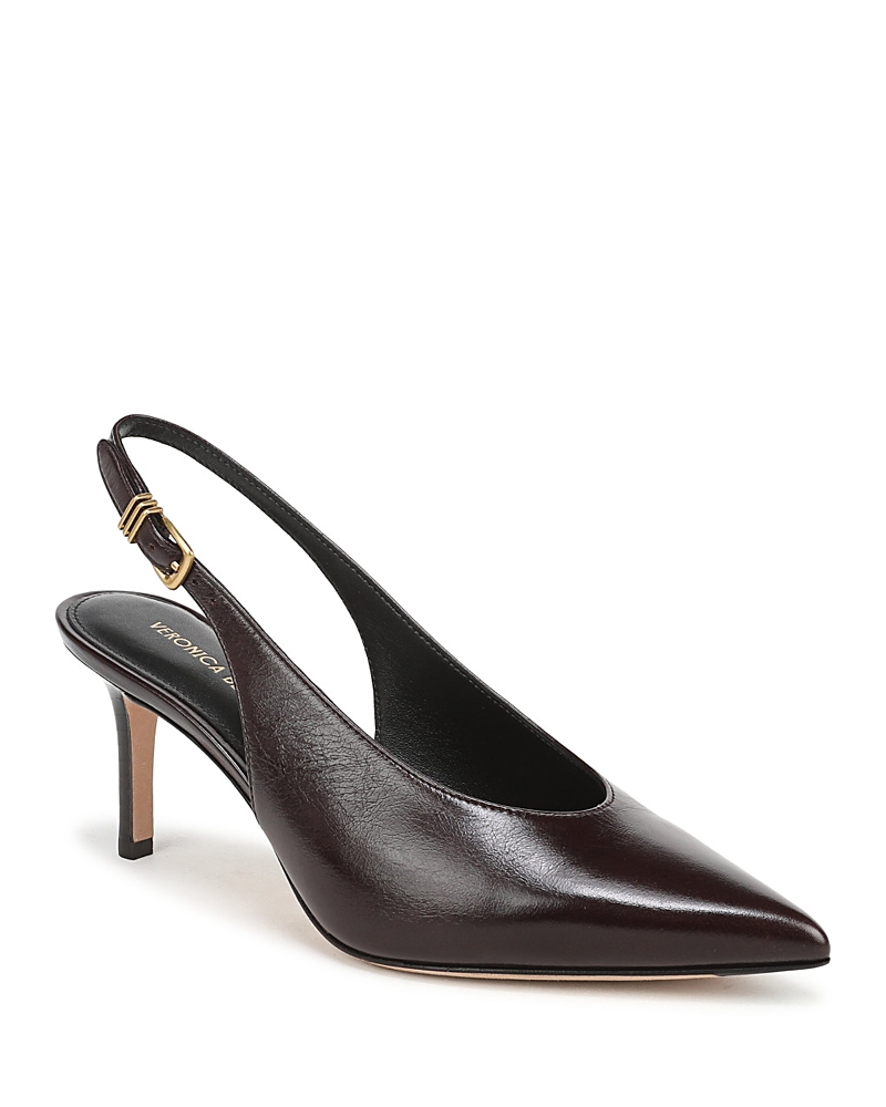 Veronica Beard Women's Luciana Leather Slingbacks