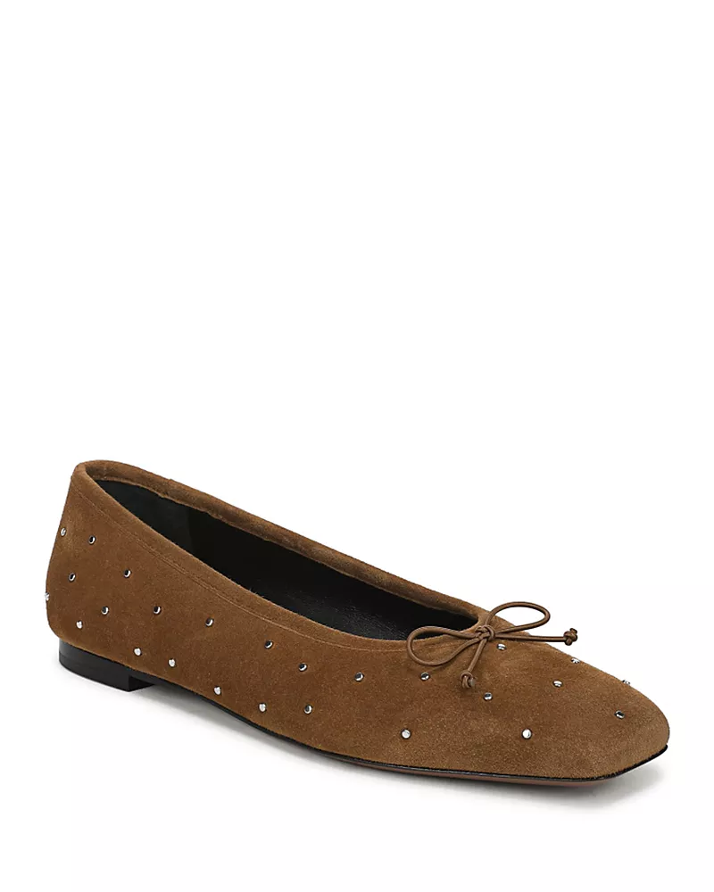 Vince Women's Darla Studded Ballet Flats