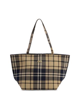 Layla Large Tartan Tote Bag