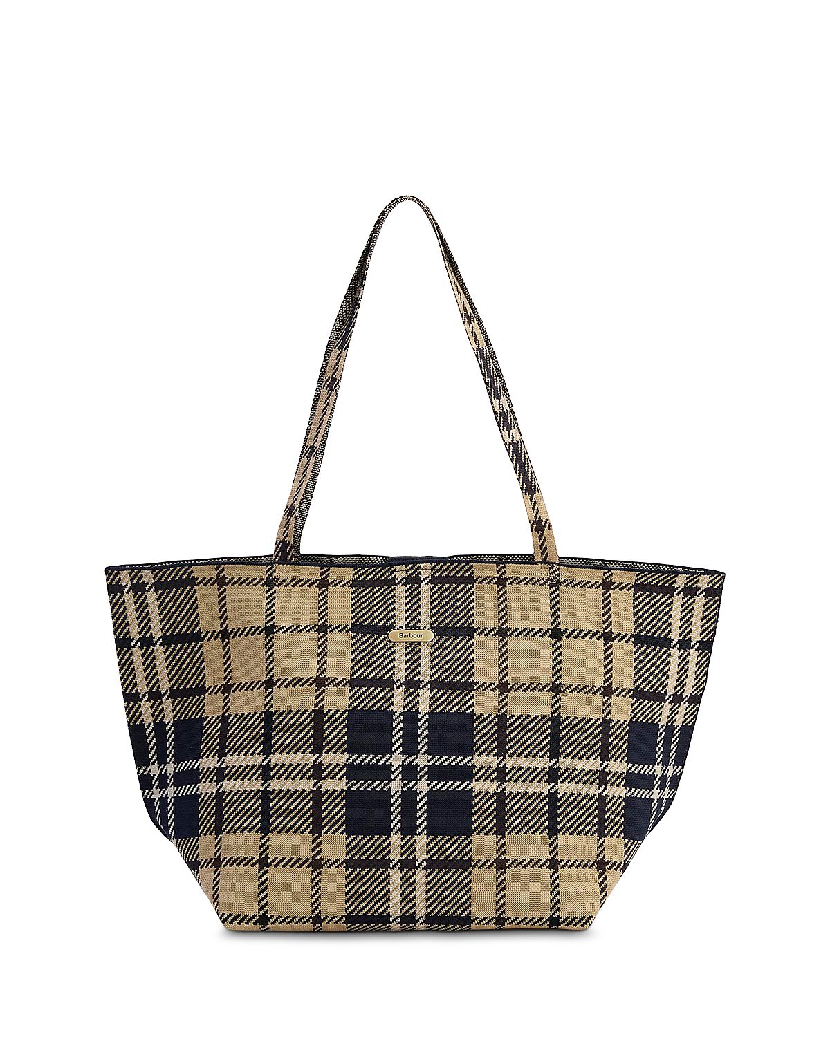 Barbour Layla Large Tartan Tote Bag