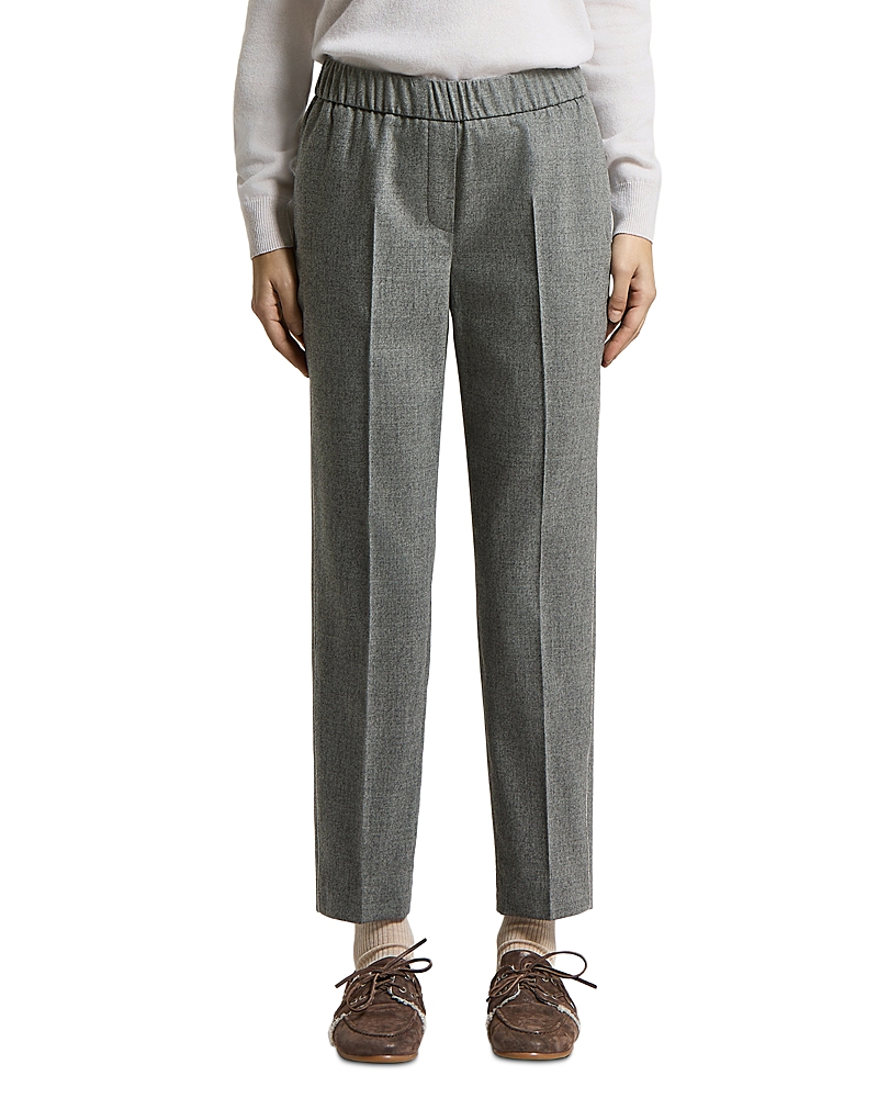 Peserico Wool Cashmere Stretch Flannel Pants