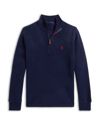 Boys' Estate Rib Quarter Zip Pullover - Big Kid