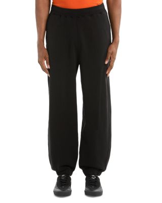 Felpa Loose Fit Solid Cotton Sweatpants
