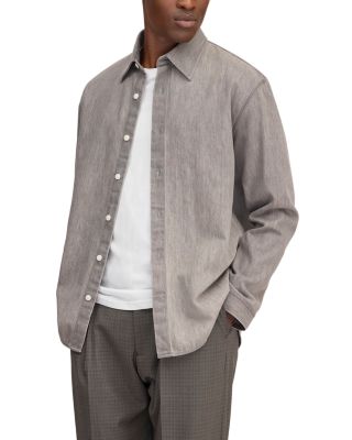 Casper Button Front Denim Shirt