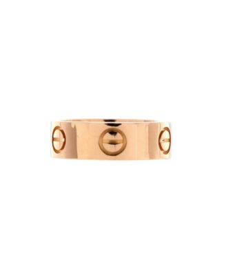  Love Band Ring 18K Rose Gold